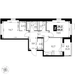 Планировка квартиры