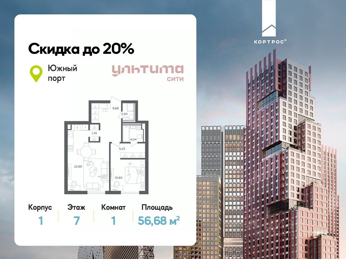 Новостройка, р-н Печатники, Москва