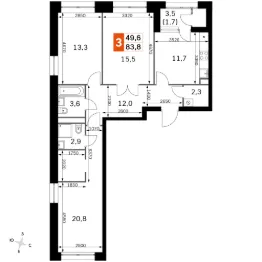 Планировка квартиры