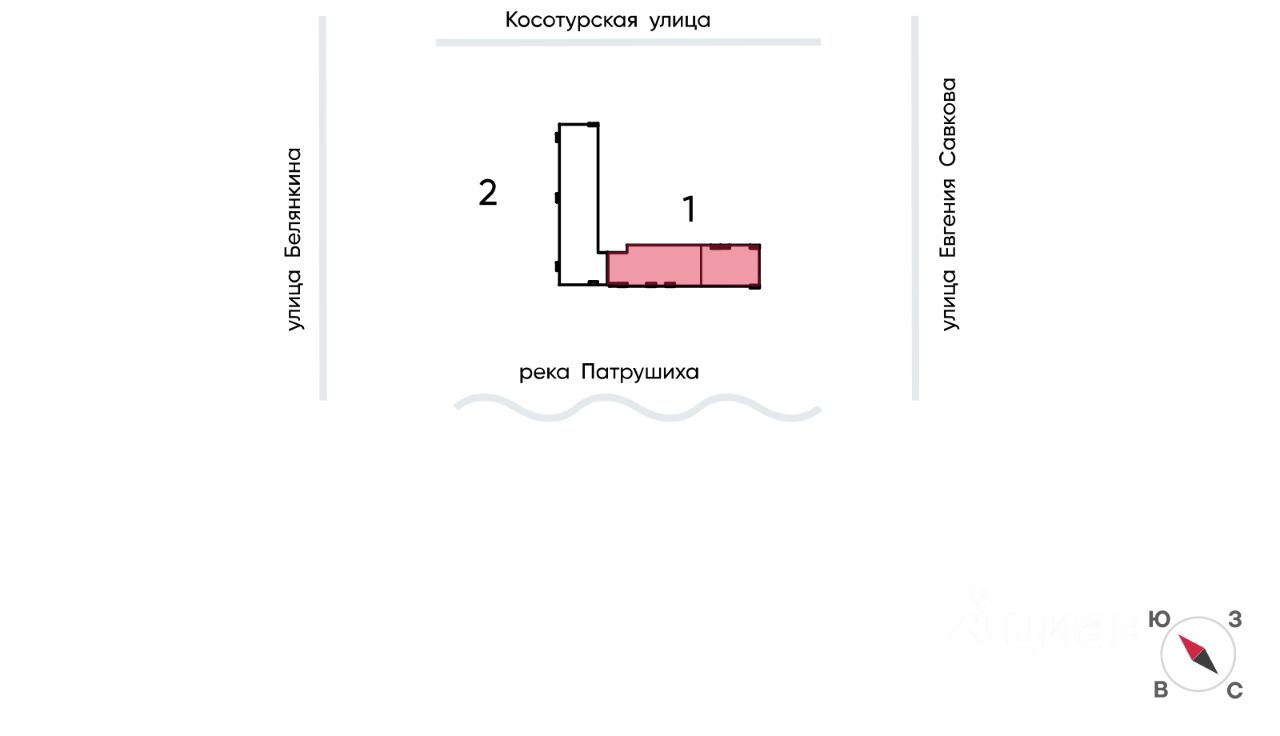 Новостройка, р-н Академический, Екатеринбург