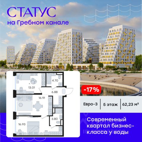 ЖК «СТАТУС на Гребном канале»