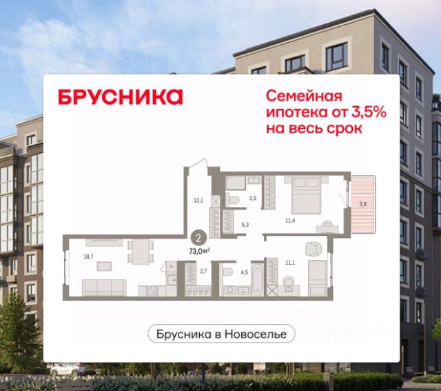 ЖК «Брусника в Новоселье»