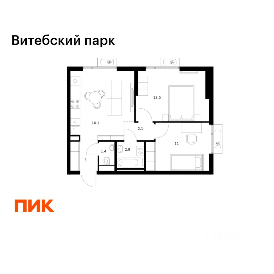 Новостройка, р-н Фрунзенский, Санкт-Петербург