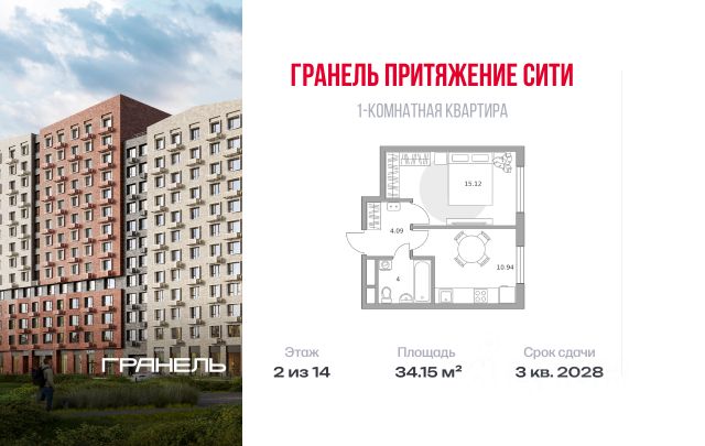 ЖК «Гранель Притяжение Сити»