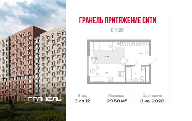 ЖК «Гранель Притяжение Сити»