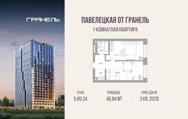 ЖК «Павелецкая от Гранель»