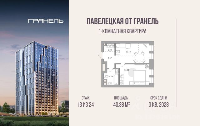 ЖК «Павелецкая от Гранель»