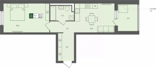 Планировка квартиры