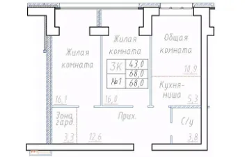 Планировка квартиры