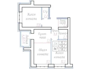 Планировка квартиры