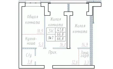 Планировка квартиры