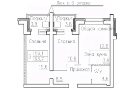 Планировка квартиры