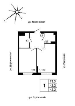 Планировка квартиры