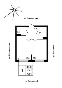 Планировка квартиры