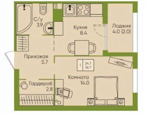 Планировка квартиры