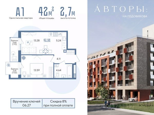 ЖК «Авторы на Годовикова»