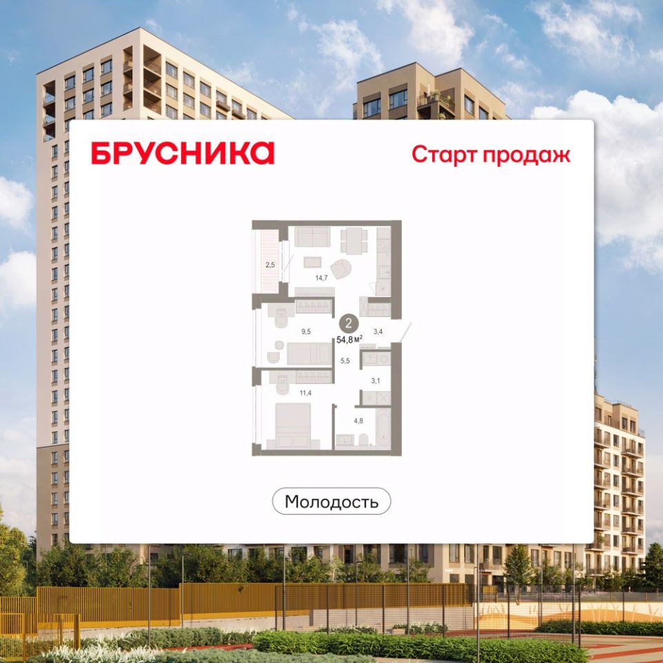 Новостройка, р-н Дзержинский, Новосибирск