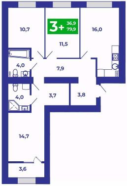 Планировка квартиры