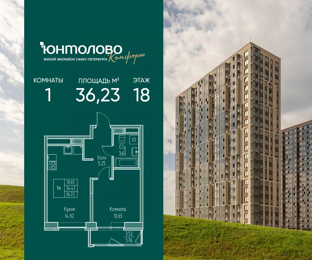Новостройка, р-н Приморский, Санкт-Петербург