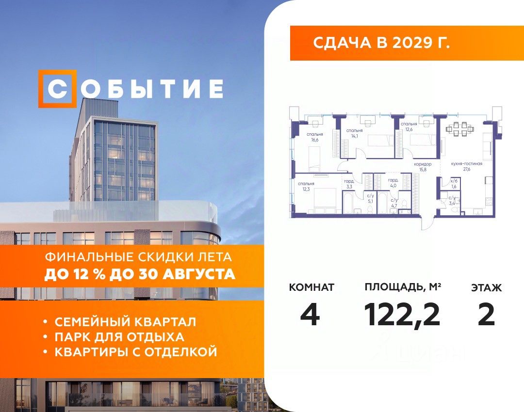 Новостройка, р-н Раменки