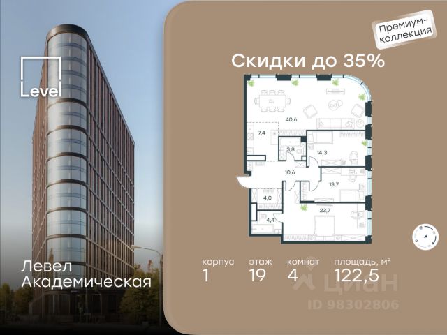 ЖК «Левел Академическая»