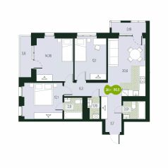 Планировка квартиры