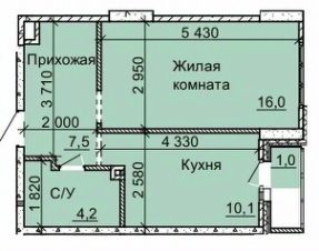 Планировка квартиры
