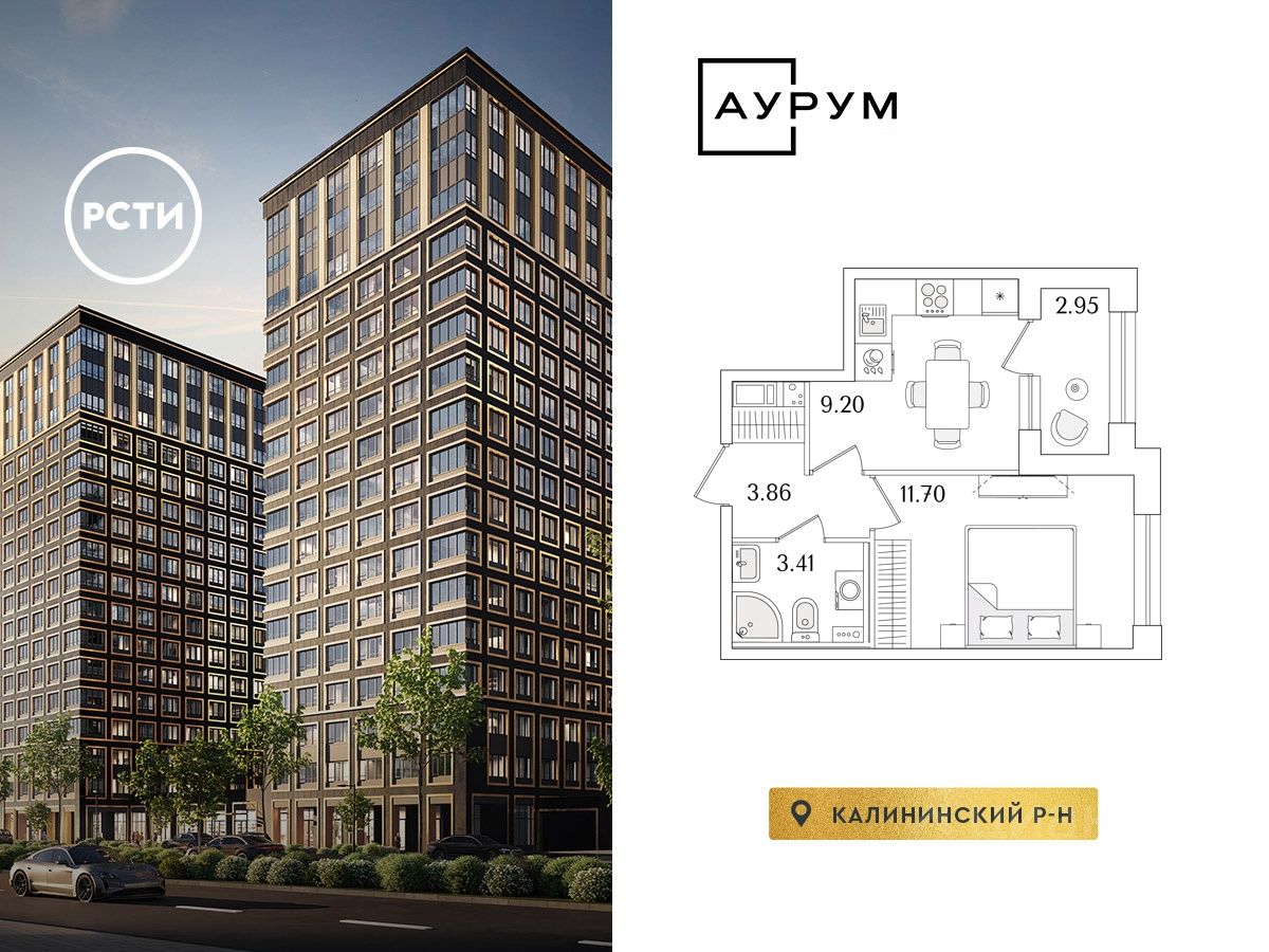 Новостройка, р-н Калининский, Санкт-Петербург