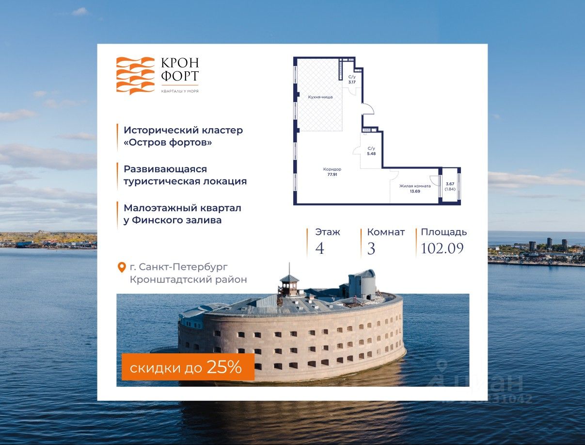 Новостройка, р-н Кронштадтский, Санкт-Петербург
