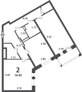 Планировка квартиры