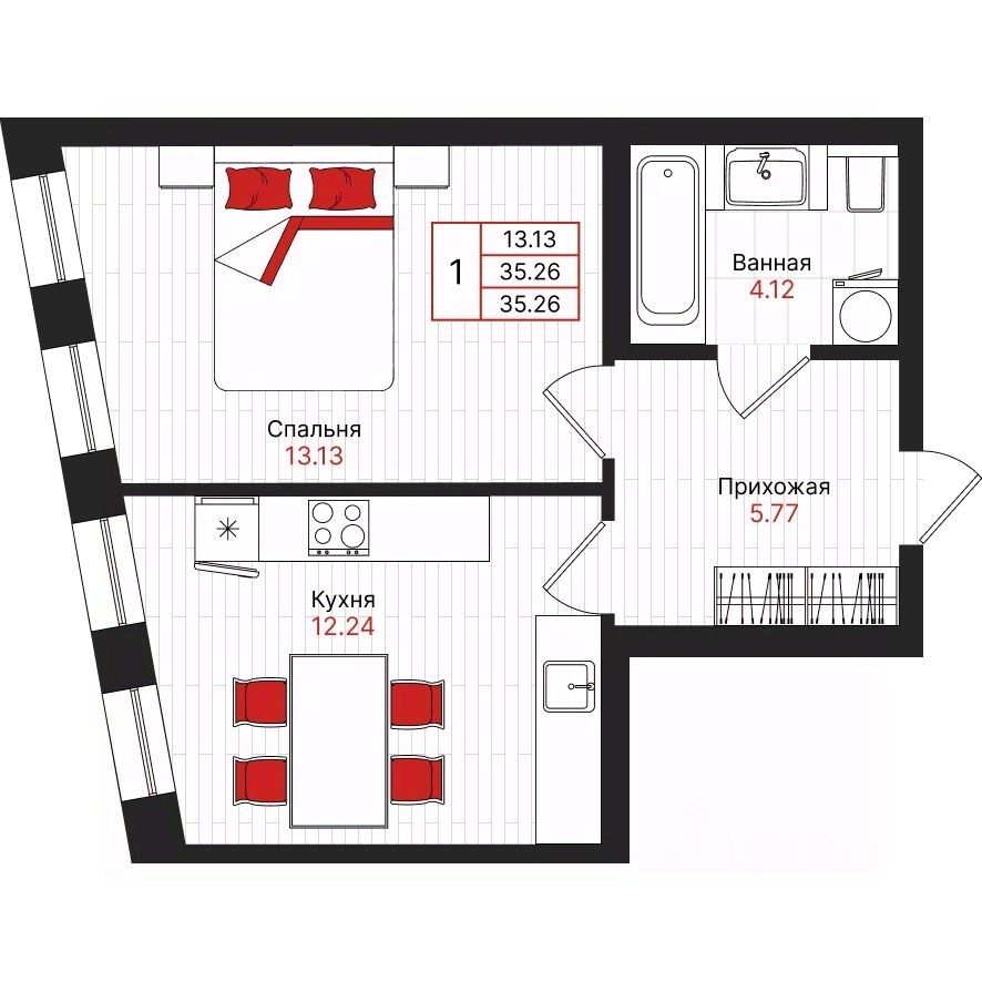 Новостройка, р-н Советский, Казань