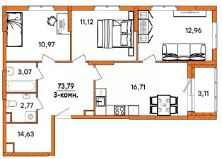 Планировка квартиры