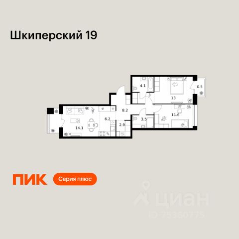 ЖК «Шкиперский 19»
