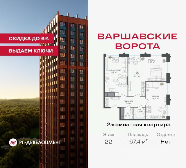 ЖК «МФК Варшавские ворота»
