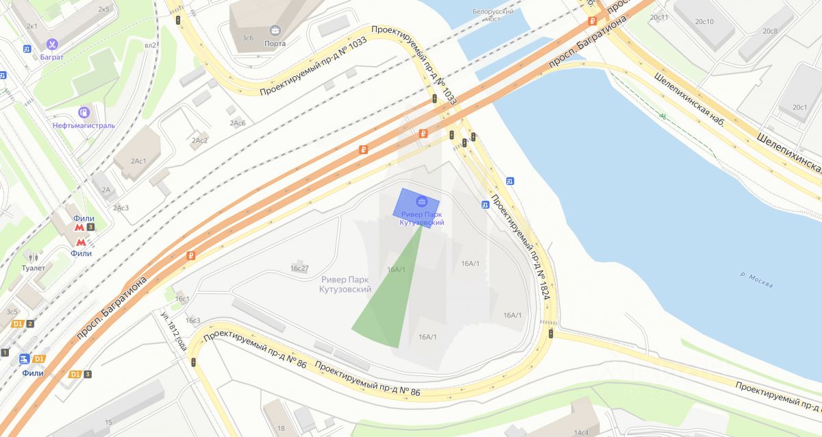 Новостройка, р-н Дорогомилово, Москва