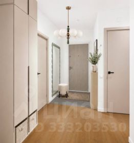 2-комн.кв., 61 м², этаж 23 2-комн.кв., 61 м², этаж 23