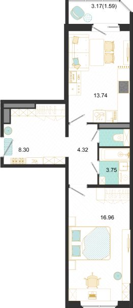 Планировка квартиры