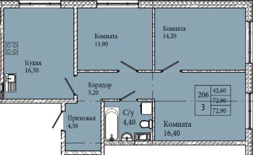 Планировка квартиры