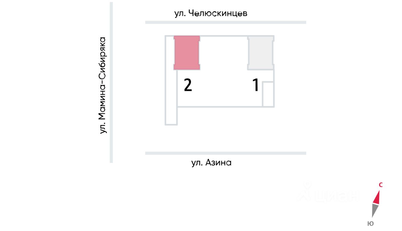 Новостройка, р-н Центр, Екатеринбург