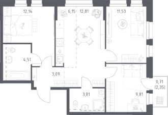 Планировка квартиры