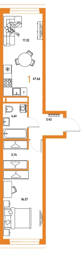 Планировка квартиры