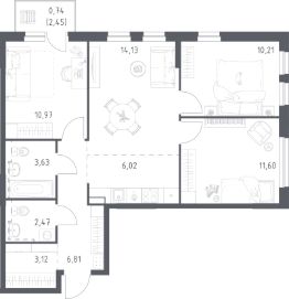 Планировка квартиры