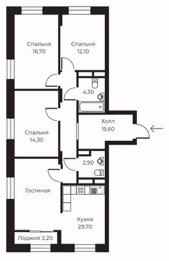 Планировка квартиры