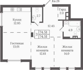 Планировка квартиры