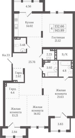 Планировка квартиры