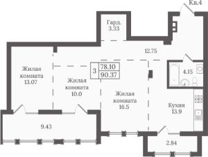 Планировка квартиры