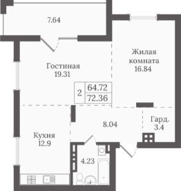 Планировка квартиры