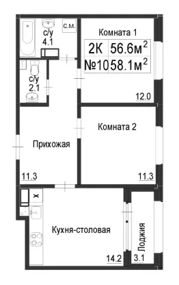 Планировка квартиры