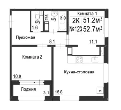 Планировка квартиры