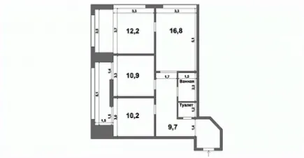 Планировка квартиры